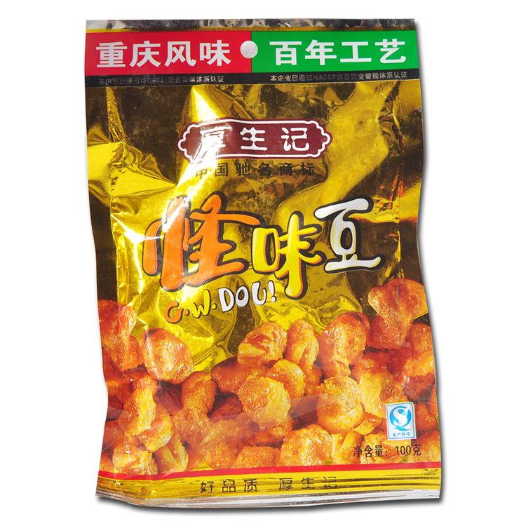 宁夏特产 厚生记怪味豆100g