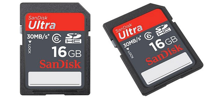 闪迪(sandisk)ultra 16gb sdhc存储卡(class6)