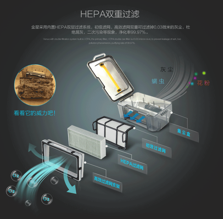 【赠超声波清洗机】福玛特(fmart)吸尘器e-550g智能扫地机器人(智能
