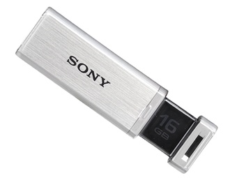 索尼（SONY）金属系列USM8GQ USB3.0 U盘（银色）（8GB）