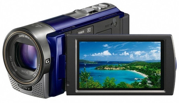 索尼(sony)hdr-cx180数码摄像机(红色)