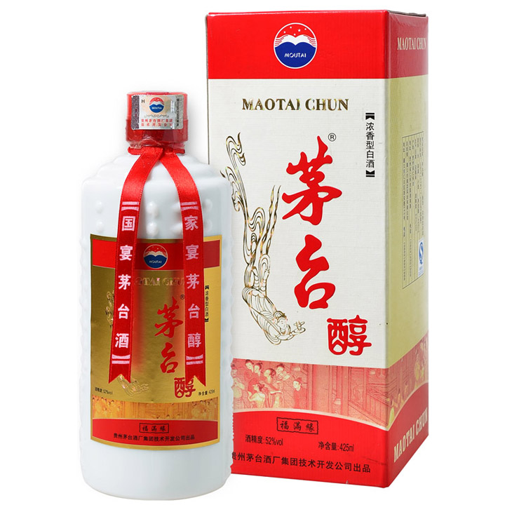 52° 茅台醇福满缘酒 425ml