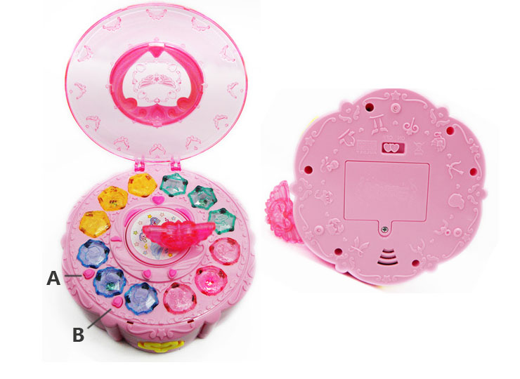 奥迪双钻 巴拉拉小魔仙2013新品 夜星宝盒音乐盒 581316