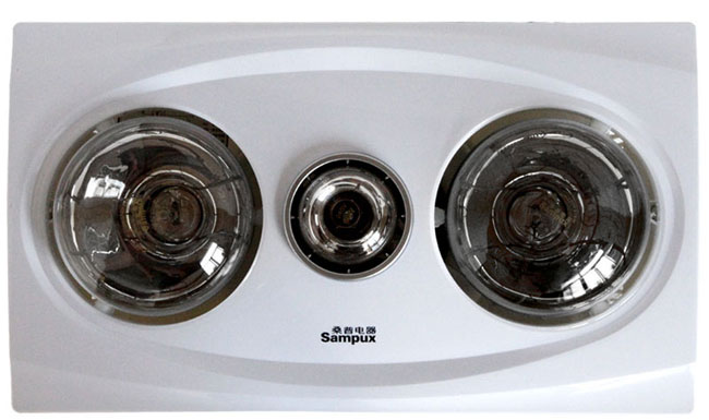 桑普(sampux)yd0601m两灯吸顶式浴霸