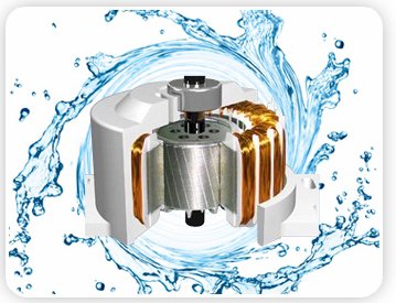 塑封电机具有绝缘,防水,耐腐蚀,强度高,导热性能好等特点,还可以有效