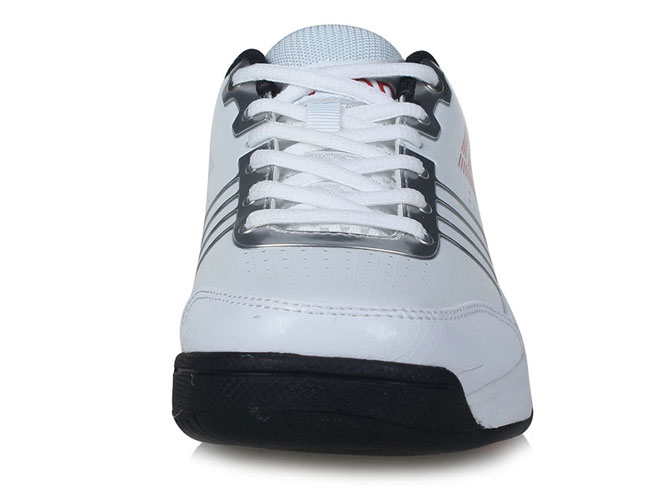 阿迪王(adivon)by7102-1女士经典网球鞋(白/黑/红色)(37)