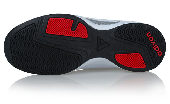 阿迪王(adivon)by7102-1女士经典网球鞋(白/黑/红色)(37)