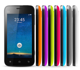 小米(mi)mi-one 1s 3g手机(黑色)(青春版)