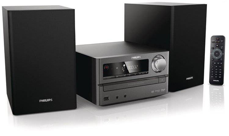 飞利浦(philips)mcd2010/93 dvd微型音乐系统(黑色)