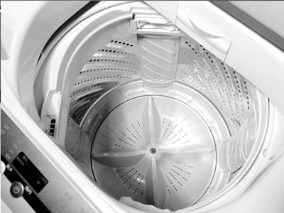 5公斤 波轮洗衣机(灰色) 四重瀑布水流电脑控制