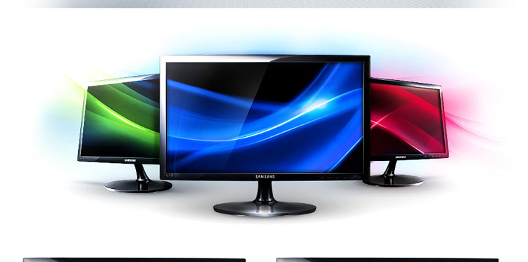 三星(samsung)s24d300h 24寸led高清液晶显示器